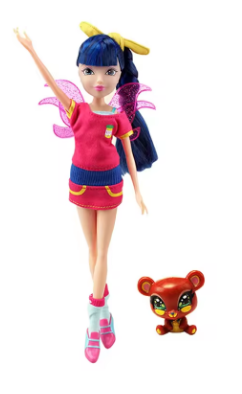 28cm High Believix Fairy&Lovix Fairy Rainbow Colorful Girl Doll Action Figures Fairy Bloom Dolls with Classic Toys for Girl Gift